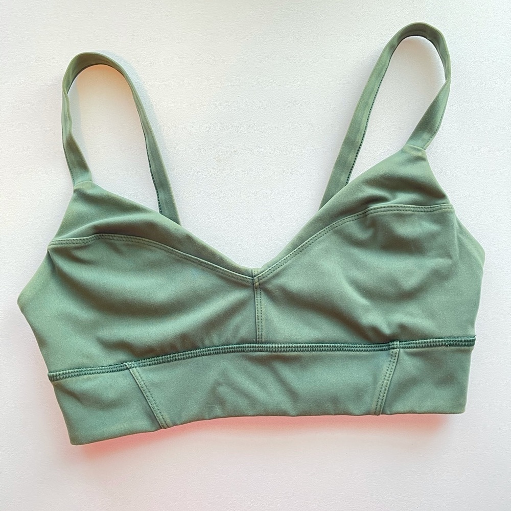 Free People Movement Green Sports Bra Size XS